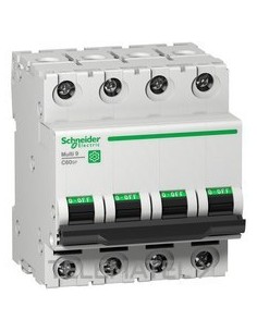 AUT.MINI.C60N UL1077 4P CV.D 2A BOX