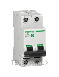 AUT.MINI.C60N UL1077 2P CV.C 6A BOX