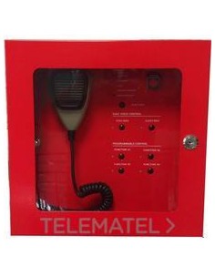 MICRÓFONO EVAC.BOMBEROS 4 Z.DVA6-500FM