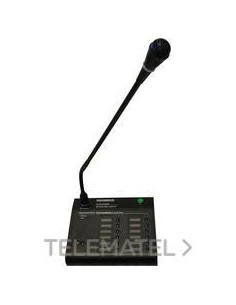 MICRÓFONO EVACUACIÓN 12 ZONAS DVA6-500RM