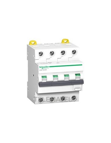 INT.ACTI9 IC60N RCBO 4P 25A 30mA 6ka AC