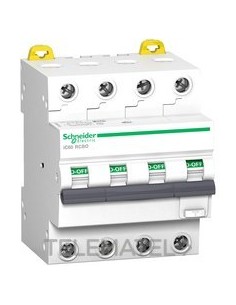 INT.ACTI9 IC60N RCBO 4P 10A 30mA 6ka SI