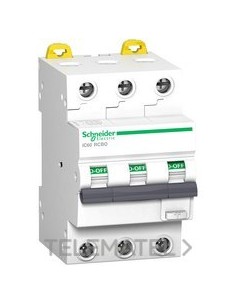 INT.ACTI9 IC60N RCBO 3P 16A 30mA 6ka-A