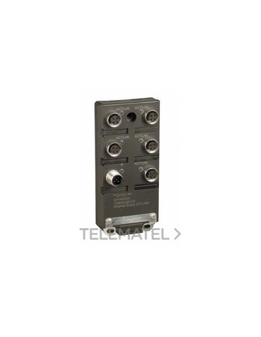 INTERRUPTOR 5TX IP67 CONECTOR M12 TIPO-D