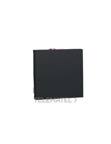 INTERRUPTOR 2 MÓDULOS ANTRACITA