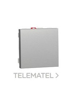 INTERRUPTOR 2 MÓDULOS ALUMINIO