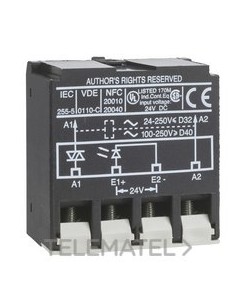 INTERFAZ ESTÁTICO 24V CC