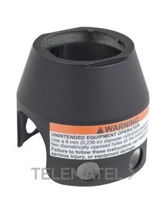 GUARDA PROTECCIÓN METÁLICO NEGRO