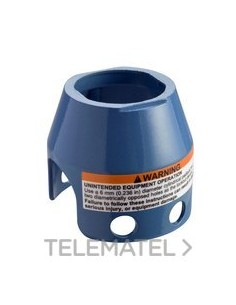 GUARDA PROTECCIÓN METÁLICO AZUL