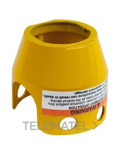 GUARDA PROTECCIÓN METÁLICO AMARILLO