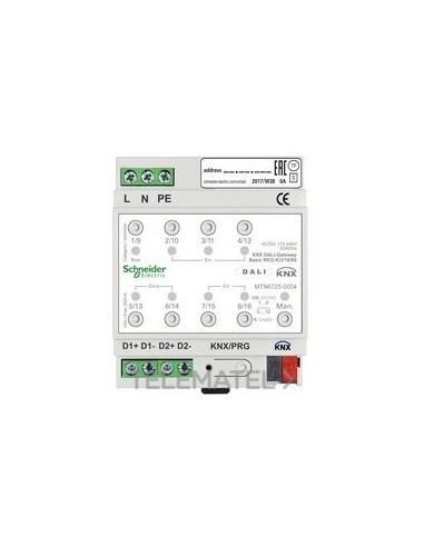 GATEWAY BASIC KNX DALI REG-K/2/16/64