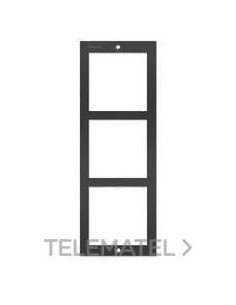 MARCO INOX 3 MÓDULOS NX6003 NEGRO