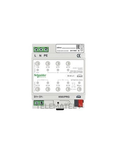 GATEWAY BASIC KNX DALI REG-K/1/16/64