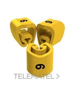 SEÑALIZ.CT.PVC PLTFD.5mm -9-amarillo