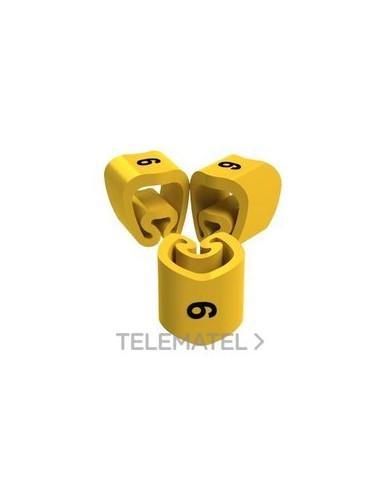 SEÑALIZ.CT.PVC PLTFD.5mm -9-amarillo