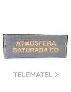 LETRERO LET-CO ATMOSFERA SATUR