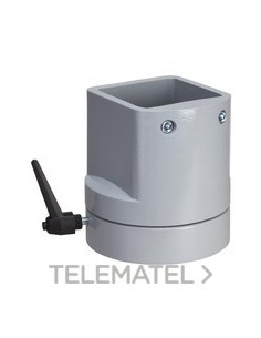 FIJ.GIR.VT.CUAD.80mm RAL 7040 ARM.S3CM