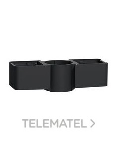 FIJACIÓN FINAL DOBLE CARA ANTRACITA