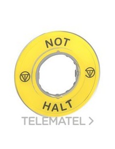 ETIQUETA "NOT HALT 3D"