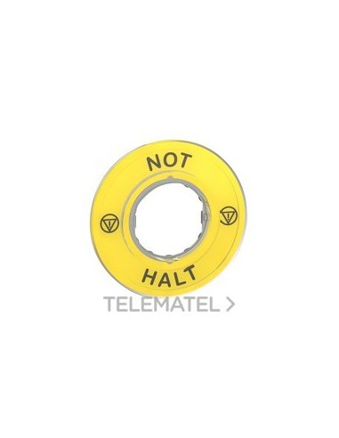 ETIQUETA "NOT HALT 3D"
