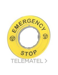 ETIQ.MARCADA d.60 PDA.EMERG."EMERGENCY