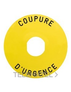 ETIQUETA CIRCULAR 90mm VIRGEN ZBY8160