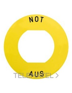 ETIQUETA CIRC.60mm 'NOT AUS' ZBY9260M