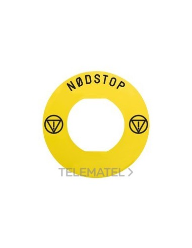 ETIQUETA CIRC.60mm 'NODSTOP' ZBY9830M