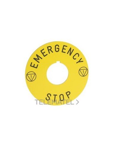 ETIQUETA Al EMERGENCY STOP AM.