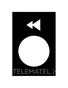 ETIQ.30x40mm NG IZQ.O BAJAR LENTO-RÁPIDO