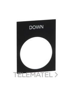 ETIQUETA 30x40mm "DOWN"