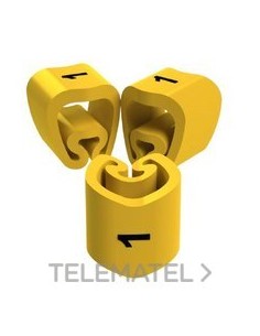 SEÑALIZ.CT.PVC PLTFD.5mm -1-amarillo