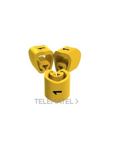 SEÑALIZ.CT.PVC PLTFD.5mm -1-amarillo