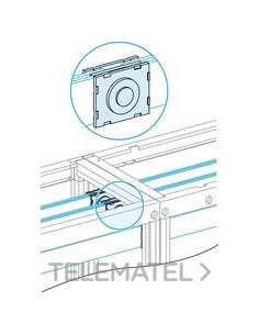 EMPALME HORIZONTAL ANCHO 50/60mm