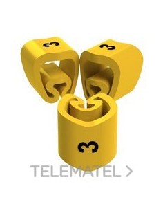 SEÑALIZ.CT.PVC PLTFD.5mm -3-amarillo