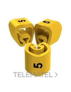 SEÑALIZ.CT.PVC PLTFD.5mm -5-amarillo