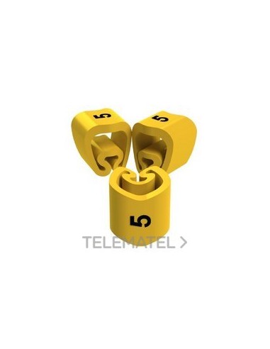 SEÑALIZ.CT.PVC PLTFD.5mm -5-amarillo