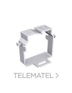 RETENEDOR PC+ABS 80x60 U42X GR RAL 7035