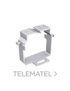 RETENEDOR PC+ABS 80x40 U42X GR RAL 7035
