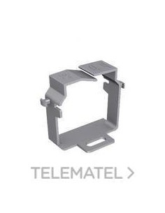RETENEDOR 80x40 U24X GRIS