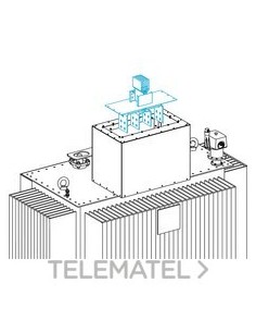 CUBIERTA PTRA.CANALIS KT P/E.VT.726mm