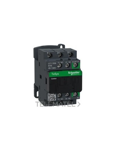 CONT.TESYS-D 3P AC-3 9A 48-130V AC/DC