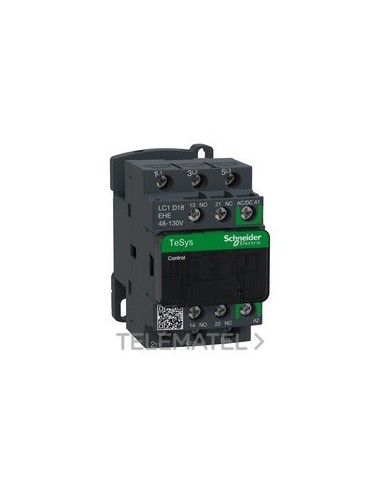 CONT.TESYS-D 3P AC-3 18A 48-130V AC/DC