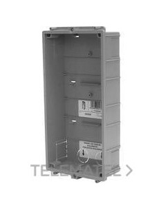 CAJA EMPOTRAR PLACAS 2 MÓDULOS