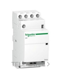 CONTACTOR MODULAR 25A 4 NA 220/240V 50Hz