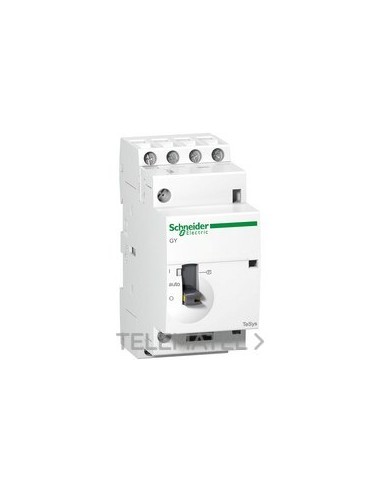 CONTACTOR MANUAL 25A 4 NA 220/224V 50Hz