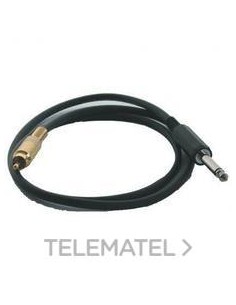 CABLE INTERCONEX.1m JACK MACHO/RCA M