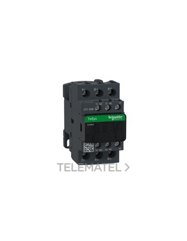 CONTACTOR 38A 1 NA/1 NC 380V 50-60Hz