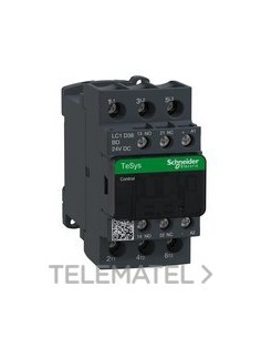 CONTACTOR 38A 1 NA/1 NC 24V CC-AR ANTIP.