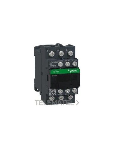 CONT.38A 1 NA/1 NC 24V CC-AR ANTIP.ANLO.